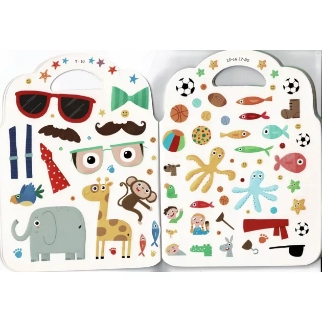 My Fun Colouring Backpack with Stickers - Boys