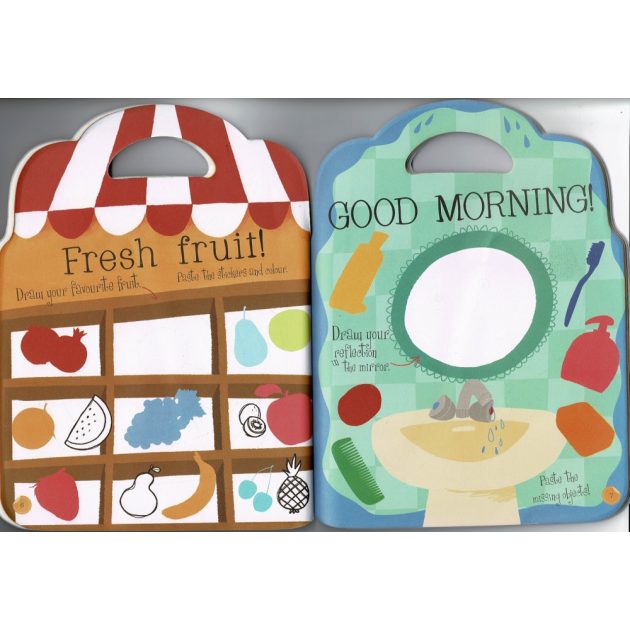 My Fun Colouring Backpack with Stickers - Girls