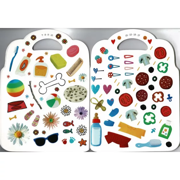 My Fun Colouring Backpack with Stickers - Girls