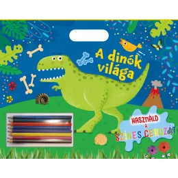 Használd a színes ceruzát - A dinók világa