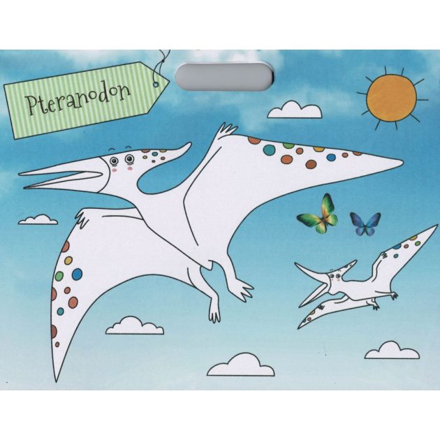 Használd a színes ceruzát - A dinók világa