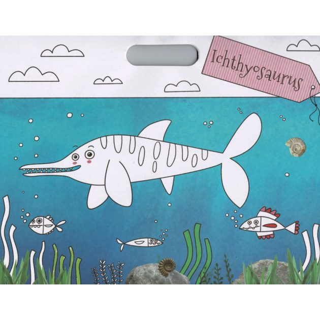 Használd a színes ceruzát - A dinók világa