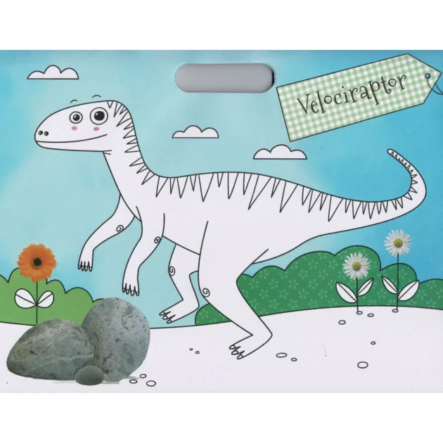 Használd a színes ceruzát - A dinók világa