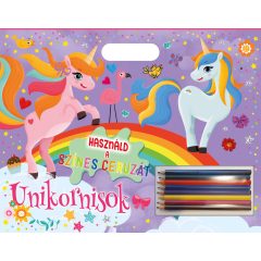 Használd a színes ceruzát - Unikornisok