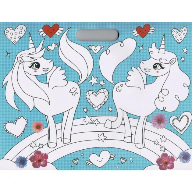 Használd a színes ceruzát - Unikornisok