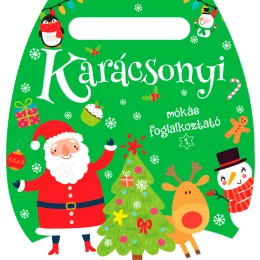 Karácsonyi mókás foglalkoztató 1. - zöld