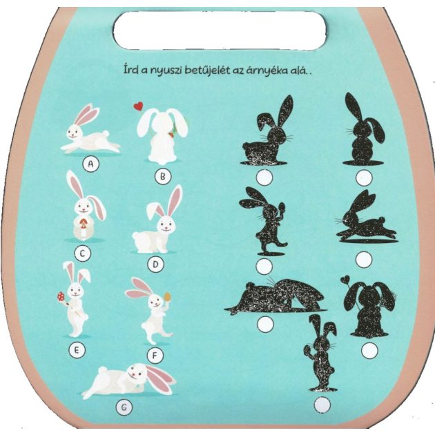 Húsvéti mókás foglalkoztató 1. - rózsaszín