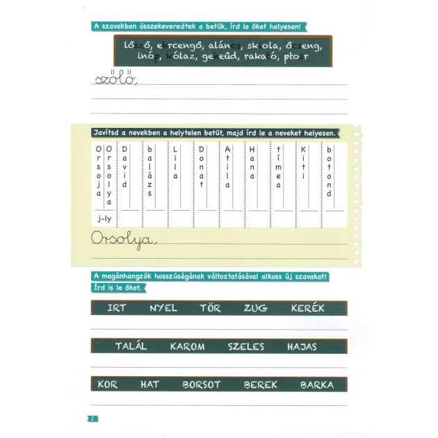 Tanoda - Gyakorlófeladatok harmadikosoknak 1.