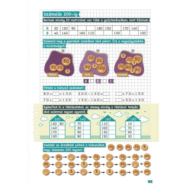 Tanoda - Gyakorlófeladatok harmadikosoknak 1.