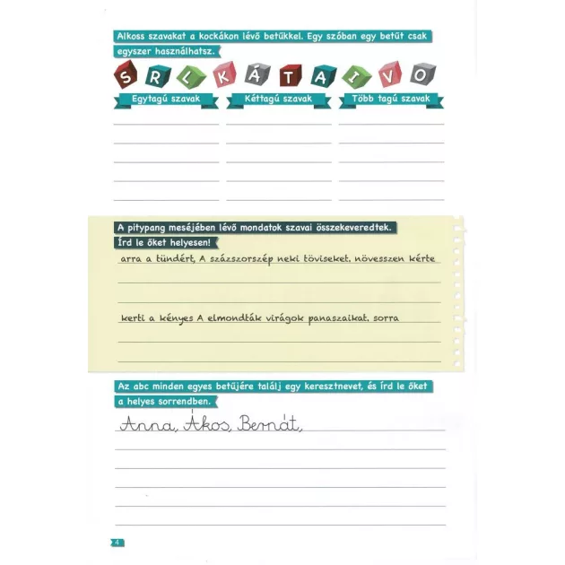 Tanoda - Gyakorlófeladatok harmadikosoknak 2.