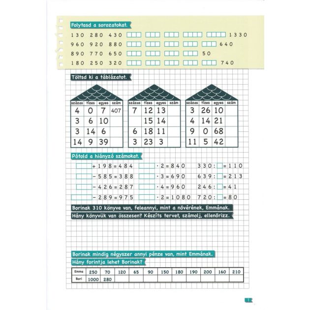 Tanoda - Gyakorlófeladatok negyedikeseknek 1.