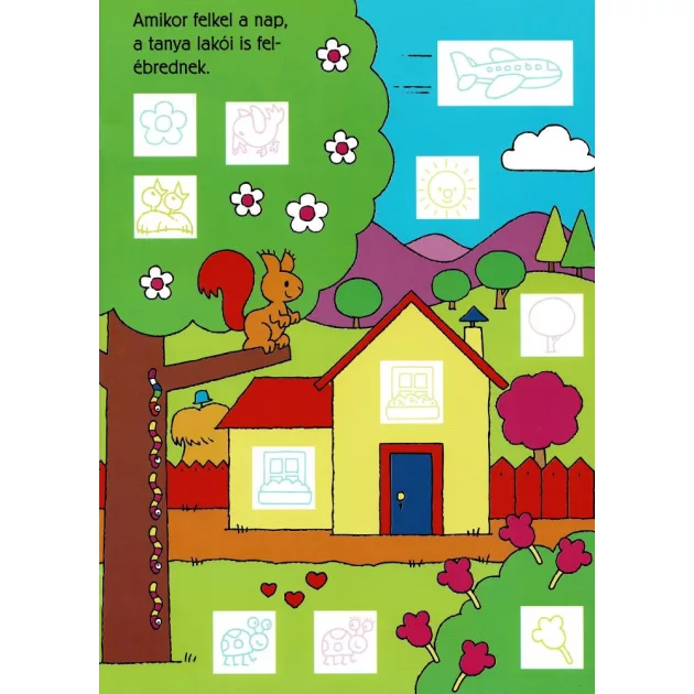 96 matrica a tanyáról