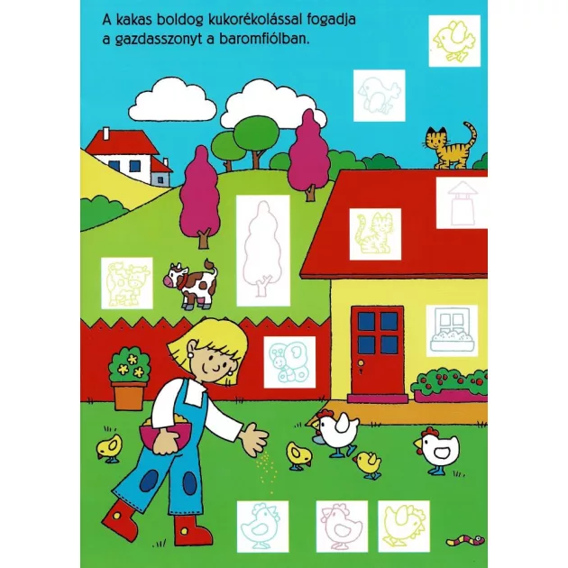 96 matrica a tanyáról