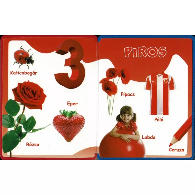 Szivacskönyv - Színek