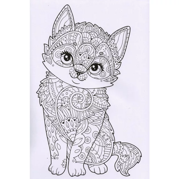 Kifestőfüzet felnőtteknek - Csodálatos cicák