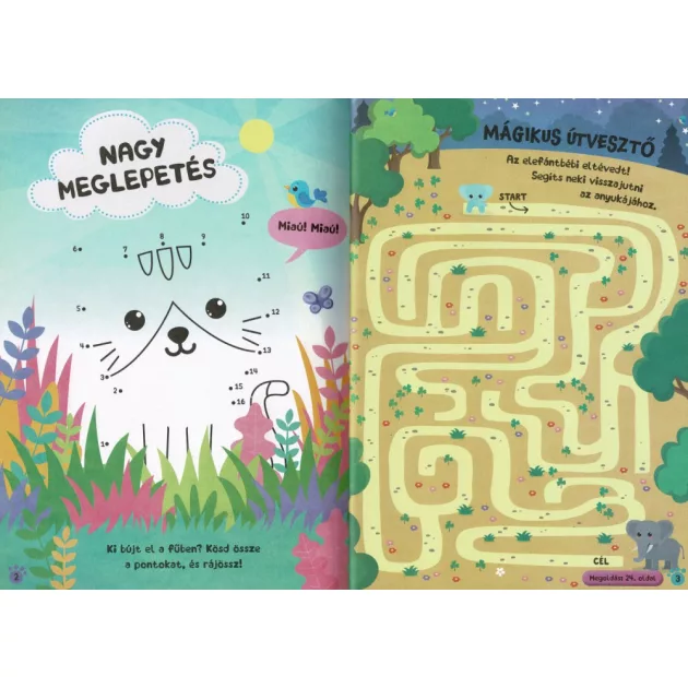 Varázslatos matricák - Állatkölykök