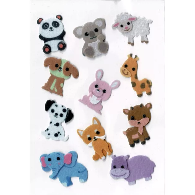 Varázslatos matricák - Állatkölykök