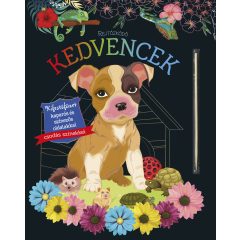   Rejtőzködő kedvencek - Kifestőfüzet kaparós és színezős oldalakkal