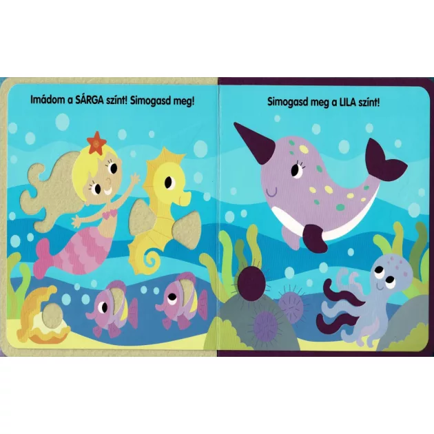 Simogatós könyv - Színek