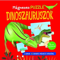 Mágneses puzzle - Dinoszauruszok