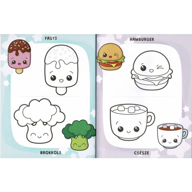 Manga színező kicsiknek