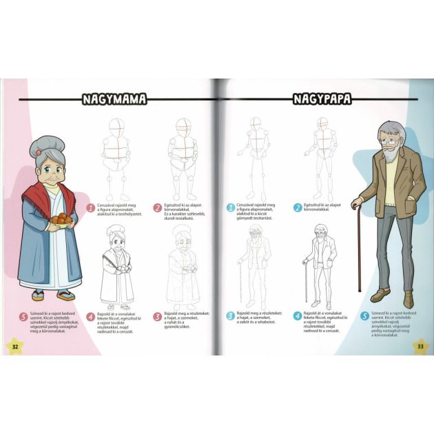 Manga karakterek sónen és sódzso stílusban