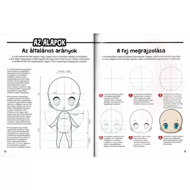Manga karakterek csibi stílusban