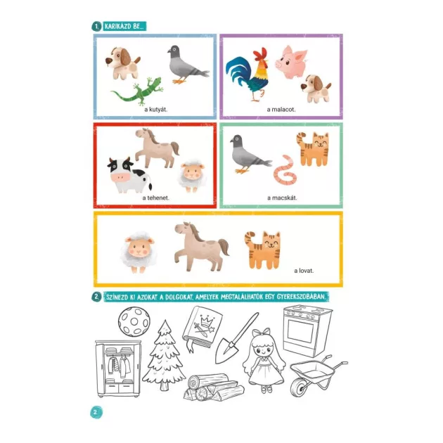 Minitanoda - Iskolaelőkészítő feladatok kiscsoportosoknak