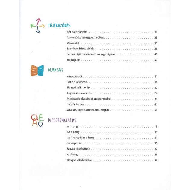 Készülünk az iskolára - 5-6 éveseknek