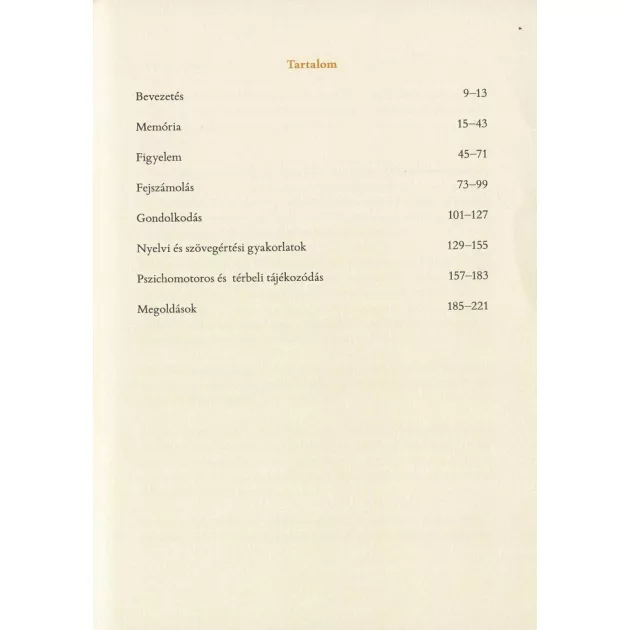 Agytorna 4. - Fejleszd a figyelmedet és a mentális képességeidet (új)