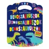 Színes foglalkoztatófüzet dinoszauruszokkal
