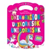 Színes foglalkoztatófüzet unikornisokkal