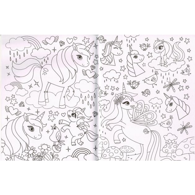 Gyémántos kifestő - Unikornisok