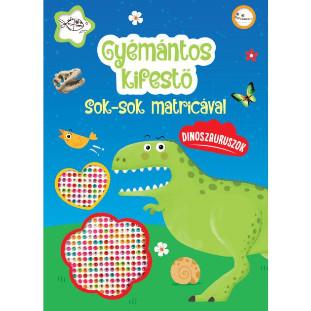 Gyémántos kifestő - Dinoszauruszok