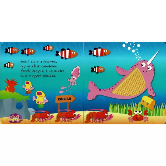 Gumis lapozó - Tengeri állatok