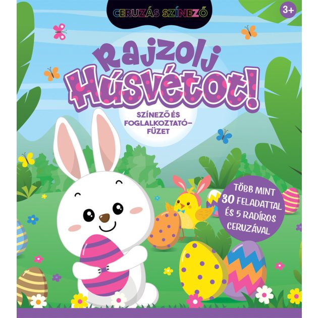 Ceruzás kifestő - Rajzolj húsvétot!