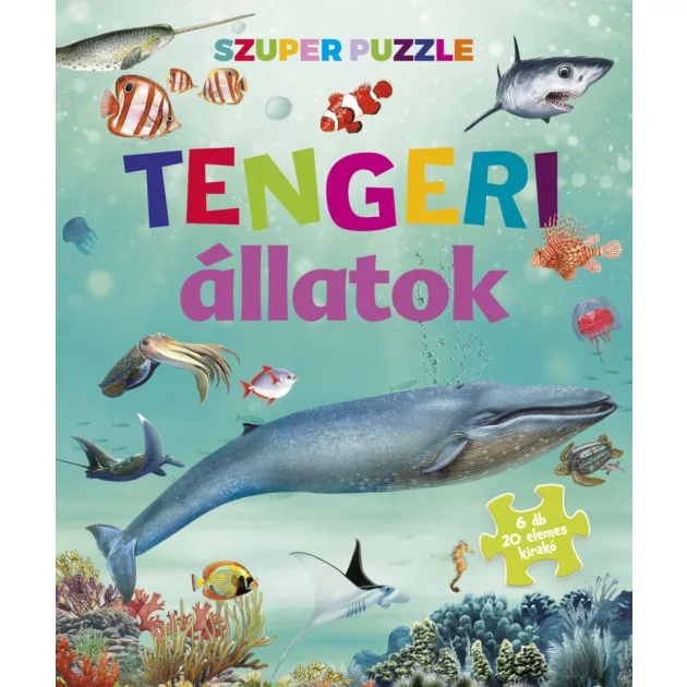 Szuper puzzle - Tengeri állatok