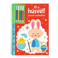 Itt a húsvét - Színező matricákkal és filctollal