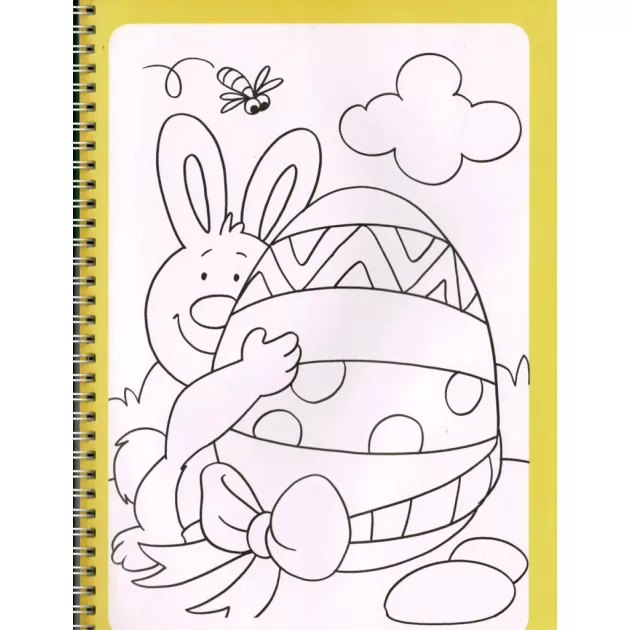 Itt a húsvét - Színező matricákkal és filctollal