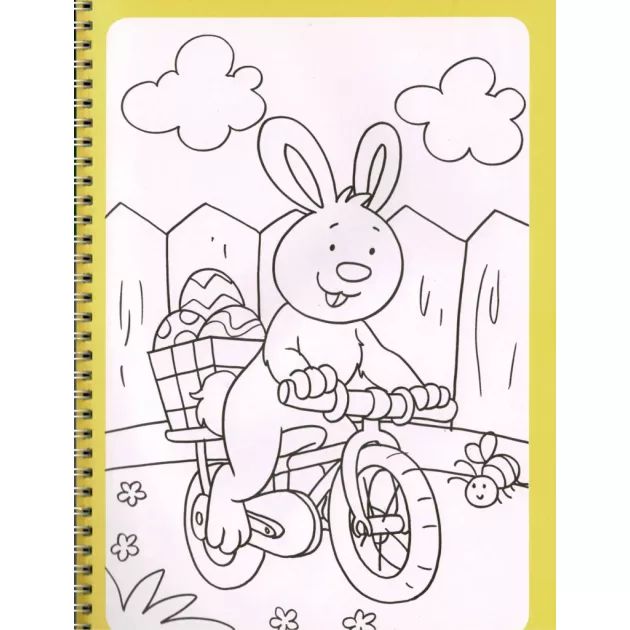 Itt a húsvét - Színező matricákkal és filctollal