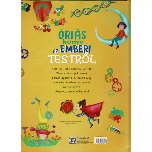 Óriás könyv az emberi testről