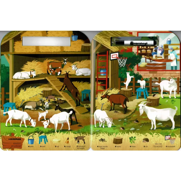 Böngéssz és karikázz! - A tanyán