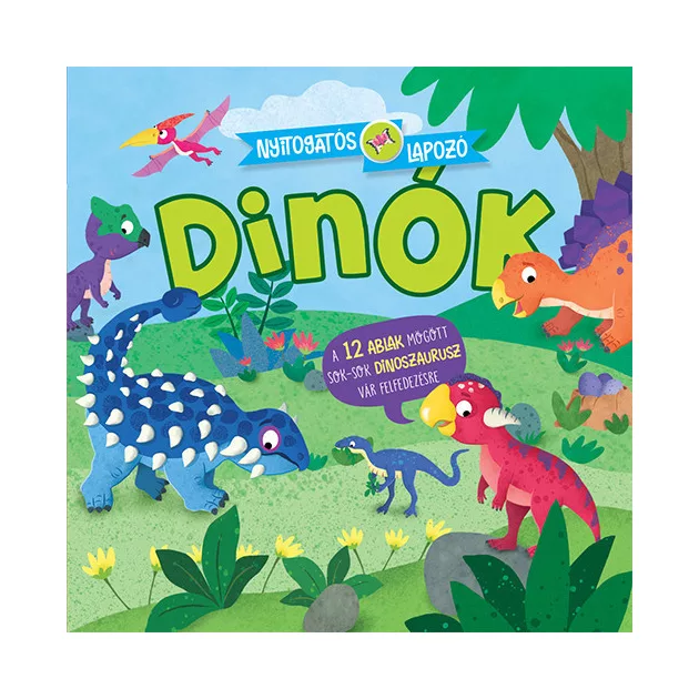 Nyitogatós lapozó - Dinók