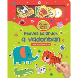 Kedves kalandok a vadonban - Mágneses figurákkal