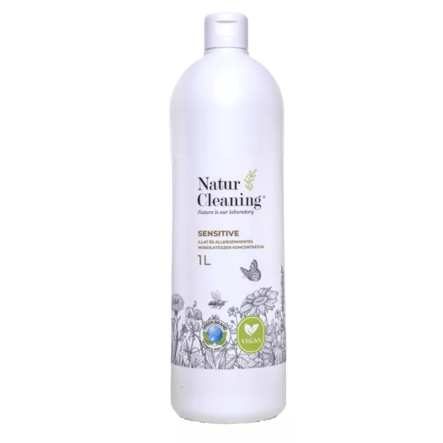 NaturCleaning Mosogatószer koncentrátum 1 liter - sensitive illat és allergénmentes