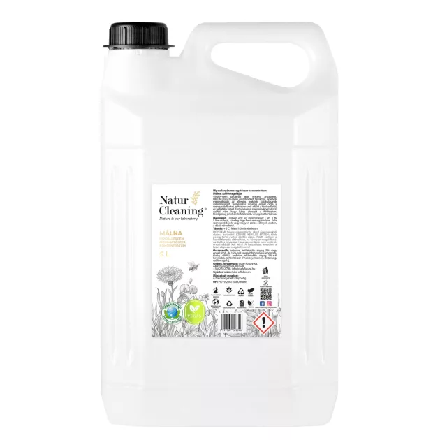 NaturCleaning Mosogatószer koncentrátum 5 liter - málna