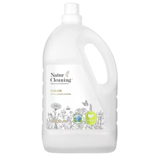 NaturCleaning Color hipoallergén mosógél 3 liter