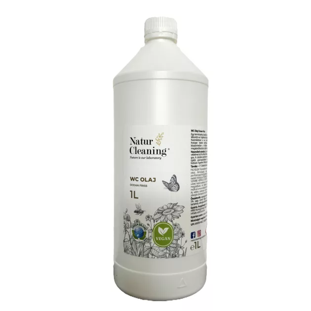 NaturCleaning WC olaj 1 liter - óceán