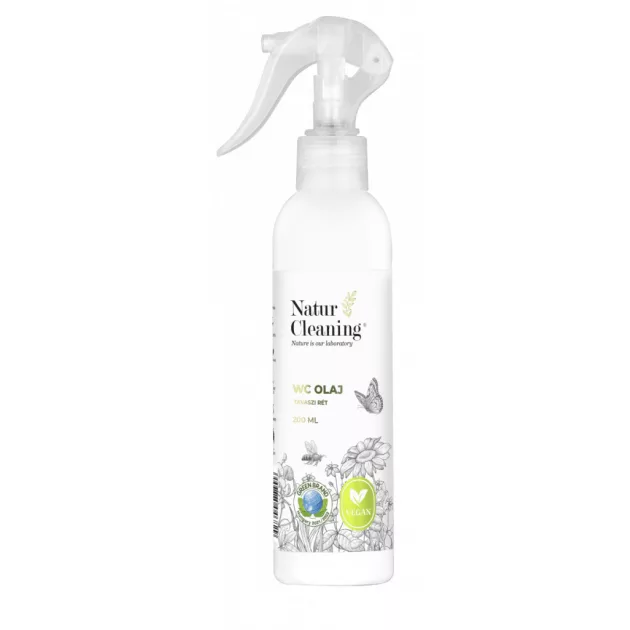NaturCleaning WC olaj 200 ml - tavaszi rét