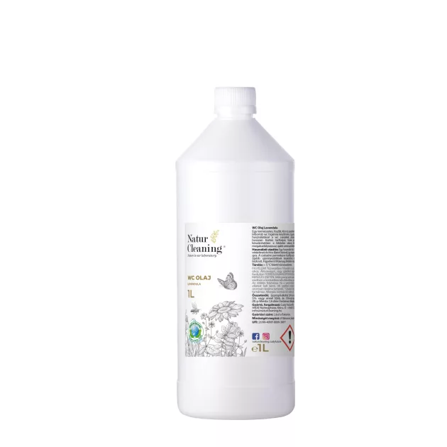 NaturCleaning WC olaj 1 liter - levendula